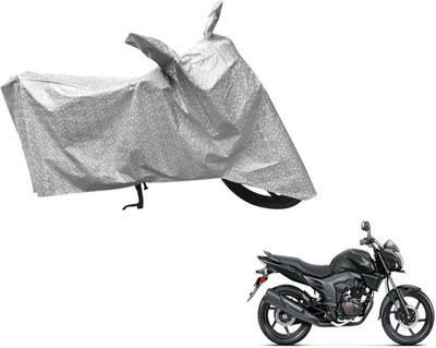 Flipkart SmartBuy Waterproof Two Wheeler Cover for Honda(CB Trigger, Silver)