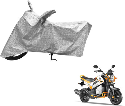 MOCKHE Waterproof Two Wheeler Cover for Honda(Silver)