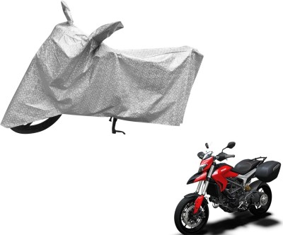 AUTYLE Waterproof Two Wheeler Cover for Ducati(Hyperstrada, Silver)