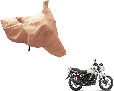 Amanzo Two Wheeler Cover for Suzuki(Sling Shot Plus, Beige)