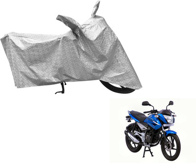 Flipkart SmartBuy Waterproof Two Wheeler Cover for Bajaj(XCD 125cc, Silver)
