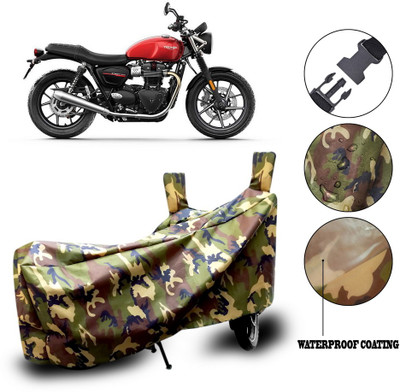 MASVERA Waterproof Two Wheeler Cover for Triumph(Multicolor)
