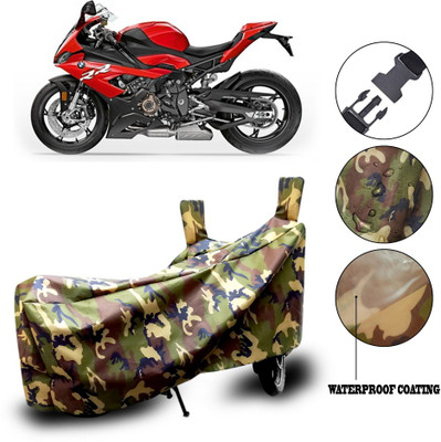 Autogard Waterproof Two Wheeler Cover for BMW(Multicolor)