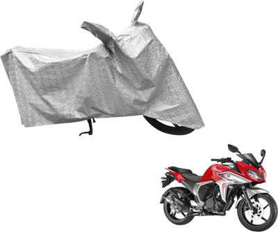 Flipkart SmartBuy Waterproof Two Wheeler Cover for Yamaha(Fazer, Silver)