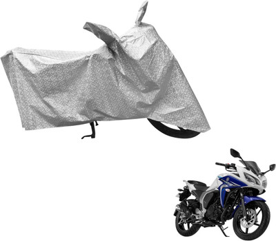 Flipkart SmartBuy Waterproof Two Wheeler Cover for Yamaha(Fazer, Silver)