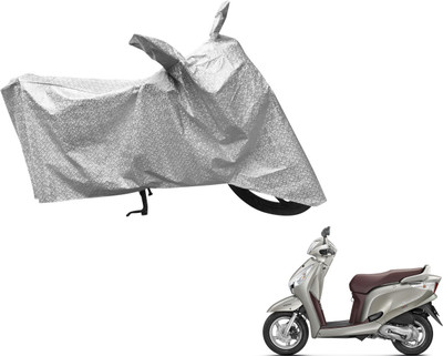 Flipkart SmartBuy Waterproof Two Wheeler Cover for Honda(Aviator, Silver)