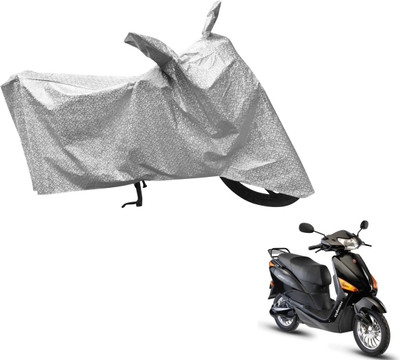 Flipkart SmartBuy Waterproof Two Wheeler Cover for Hero(Electric Optima, Silver)