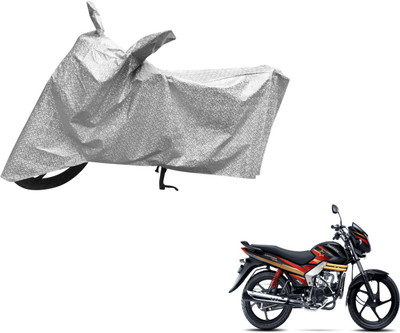 Auto Hub Waterproof Two Wheeler Cover for Mahindra(Centuro, Silver)