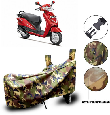 MASVERA Waterproof Two Wheeler Cover for Hero(Multicolor)