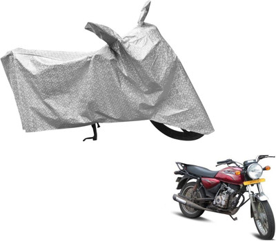Flipkart SmartBuy Waterproof Two Wheeler Cover for Bajaj(Boxer, Silver)