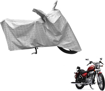 Flipkart SmartBuy Waterproof Two Wheeler Cover for Royal Enfield(Thunderbird 500, Silver)