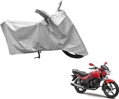 Flipkart SmartBuy Waterproof Two Wheeler Cover for Hero(Passion Xpro, Silver)