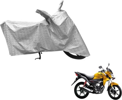 Flipkart SmartBuy Waterproof Two Wheeler Cover for Honda(CB Twister, Silver)