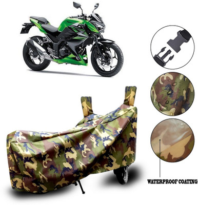 MASVERA Waterproof Two Wheeler Cover for Kawasaki(Multicolor)
