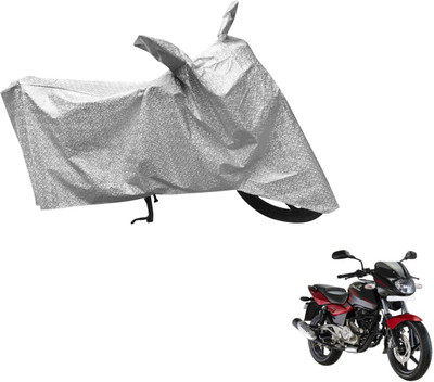 Flipkart SmartBuy Waterproof Two Wheeler Cover for Bajaj(Pulsar 180 DTS-i, Silver)
