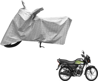 MOCKHE Waterproof Two Wheeler Cover for Honda(CD 110 Dream, Silver)