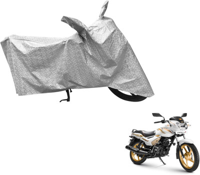 Flipkart SmartBuy Waterproof Two Wheeler Cover for TVS(Star City, Silver)