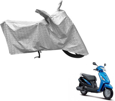 Flipkart SmartBuy Waterproof Two Wheeler Cover for Suzuki(Zeus, Silver)