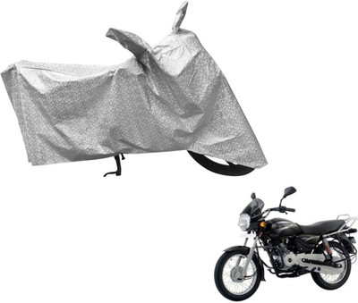 Flipkart SmartBuy Waterproof Two Wheeler Cover for Bajaj(Boxer, Silver)