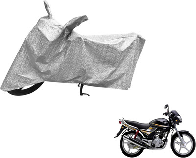Auto Hub Waterproof Two Wheeler Cover for Yamaha(Libero, Silver)