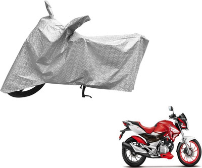 MOCKHE Waterproof Two Wheeler Cover for Hero(Xtreme, Silver)