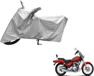 MOCKHE Waterproof Two Wheeler Cover for Yamaha(Enticer, Silver)