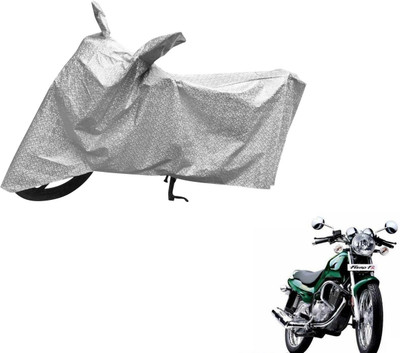 Auto Hub Waterproof Two Wheeler Cover for TVS(Fiero F2, Silver)