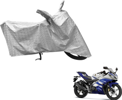 Flipkart SmartBuy Waterproof Two Wheeler Cover for Yamaha(R15, Silver)