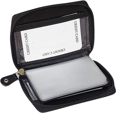 Style 98 15 Card Holder(Set of 1, Black)