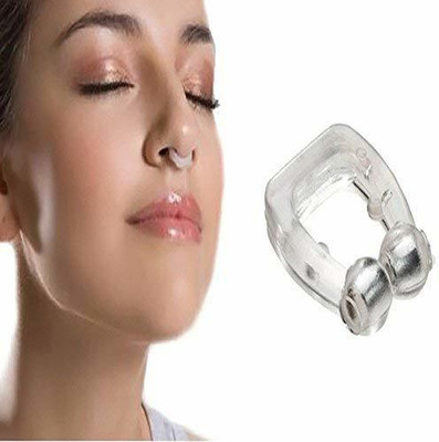 Frackson Snore Free Nose Clip Unisex Stop Snoring Anti Snore Sleep Silicone Magnetic Clip Anti-snoring Device(Nose Clip)