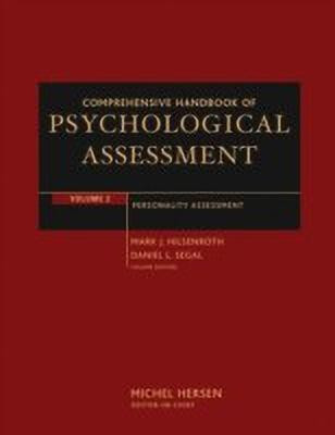 Comprehensive Handbook of Psychological Assessment, Volume 2(English, Hardcover, unknown)