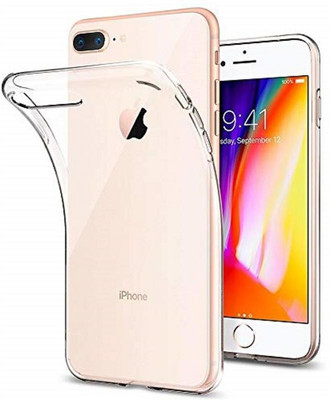 CaseTrendz Back Cover for Apple iPhone 8 Plus(Transparent, Shock Proof, Pack of: 1)