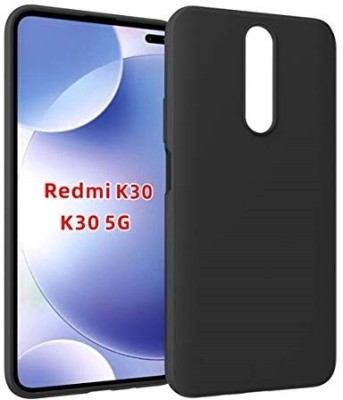 Caseline Back Cover for Redmi K30(Black, Grip Case, Silicon, Pack of: 1)