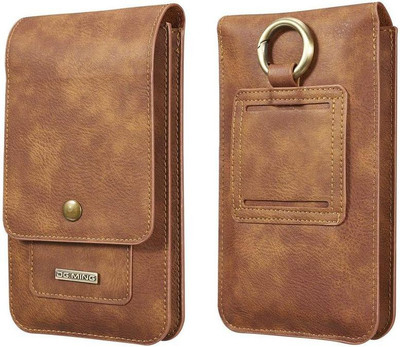 Helix Pouch for Samsung Galaxy M30s(Brown, Holster, Pack of: 1)