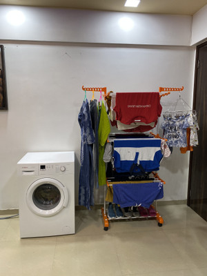 TNC Steel Floor Cloth Dryer Stand O1MS-012(3 Tier)
