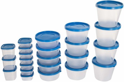 Cutting EDGE Polypropylene Grocery Container  - 1000 ml, 750 ml, 500 ml, 250 ml, 125 ml(Pack of 23, Blue)