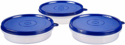 Cutting EDGE Polypropylene Fridge Container  - 190 ml(Pack of 3, Blue)
