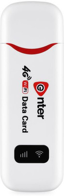 Enter E-D4G+ 150 Mbps Data Card ,Calls not Supported(White)
