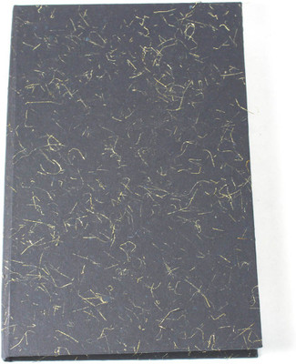 Camlon Exports Handmade A4 Diary Unrulled 96 Pages(Black)