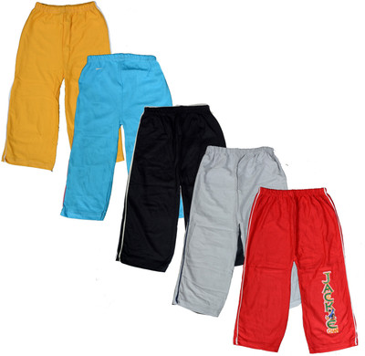 Eazy Trendz Track Pant For Boys & Girls(Multicolor, Pack of 5)