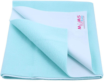 moms easy PVC (Polyvinyl Chloride) Baby Bed Protecting Mat(Sky Blue, Small)