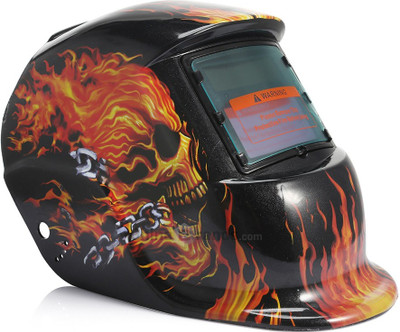 the bigg boss A1 AUTO DARKENING SOLAR POWER WELDING HELMET ( SIZE- FIT TO ALL, STANDARD) Welding Helmet(Size - (Size - Standard, Fit to all))