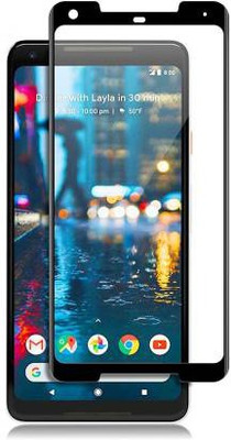 small candy Edge To Edge Tempered Glass for Google Pixel 2 XL(Pack of 1)