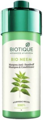 BIOTIQUE Bio Neem Anti Dandruff Shampoo and Conditioner (800 ml)(800 ml)