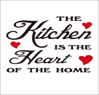 sp decals 89 cm Kitchen Wall Sticker ( Cover Area :- 89 X 58 Cm) Self Adhesive Sticker(Pack of 1)