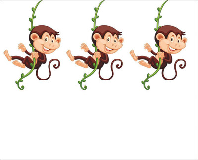 KgnDesigns 81 cm wall sticker Self Adhesive Sticker(Pack of 1)
