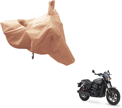 Amanzo Two Wheeler Cover for Harley Davidson(Beige)
