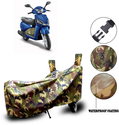 MASVERA Waterproof Two Wheeler Cover for Mahindra(Multicolor)