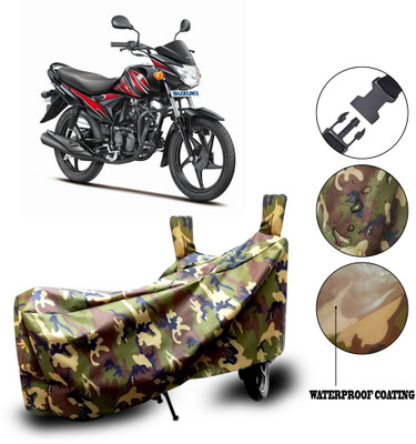 MASVERA Waterproof Two Wheeler Cover for Suzuki(Multicolor)