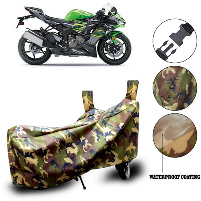 MASVERA Waterproof Two Wheeler Cover for Kawasaki(Multicolor)